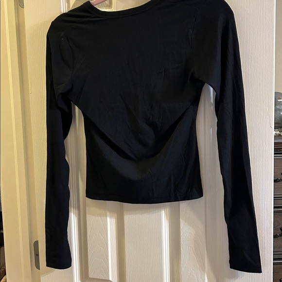 Skims Rib Cardigan small New Black - Picture 3 of 3